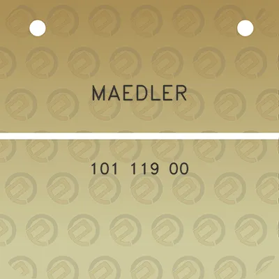 maedler-101-119-00