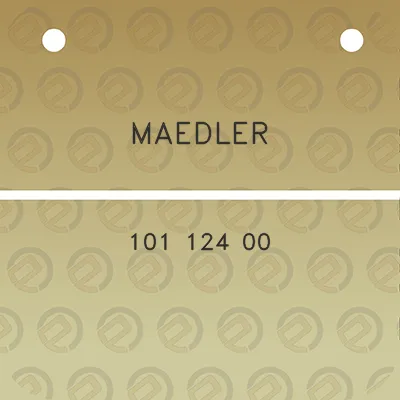 maedler-101-124-00