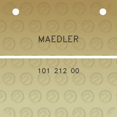 maedler-101-212-00