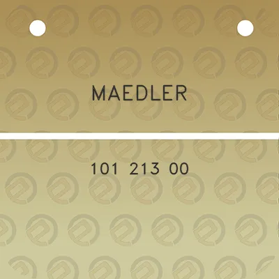 maedler-101-213-00