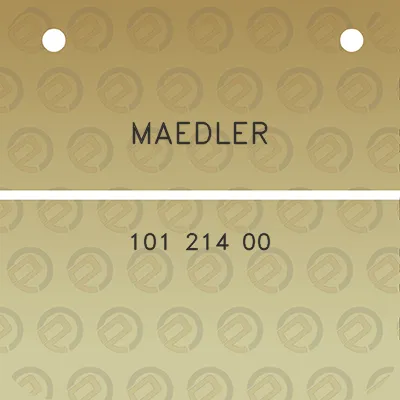 maedler-101-214-00