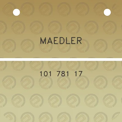 maedler-101-781-17