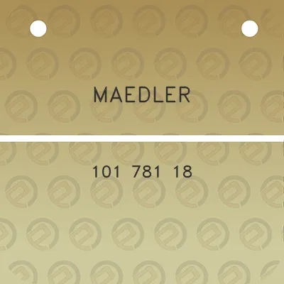 maedler-101-781-18