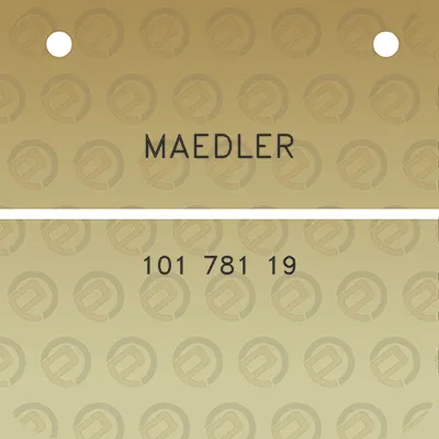 maedler-101-781-19