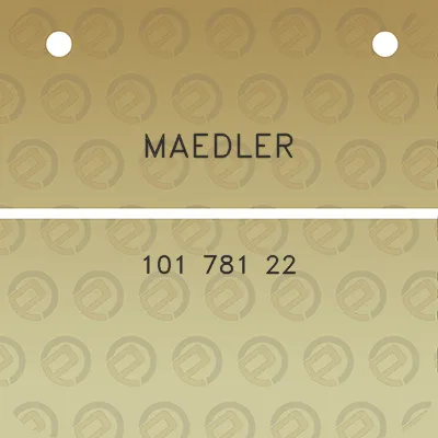 maedler-101-781-22