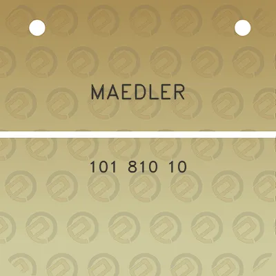 maedler-101-810-10