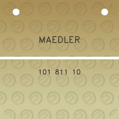 maedler-101-811-10