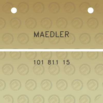 maedler-101-811-15