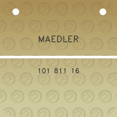 maedler-101-811-16