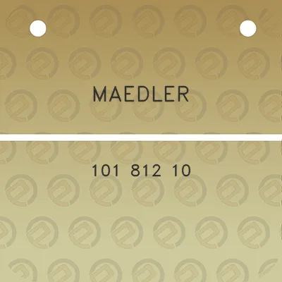 maedler-101-812-10