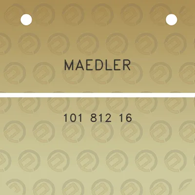 maedler-101-812-16