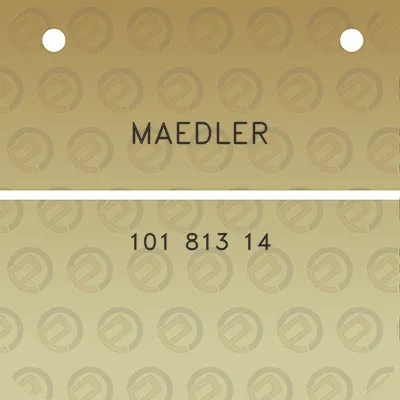 maedler-101-813-14