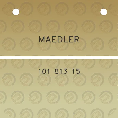 maedler-101-813-15