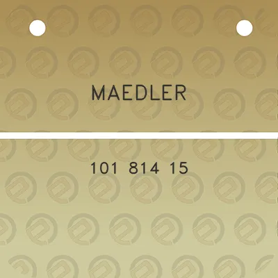 maedler-101-814-15