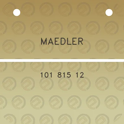 maedler-101-815-12