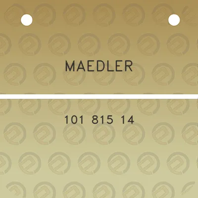 maedler-101-815-14