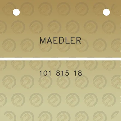 maedler-101-815-18