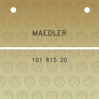 maedler-101-815-20