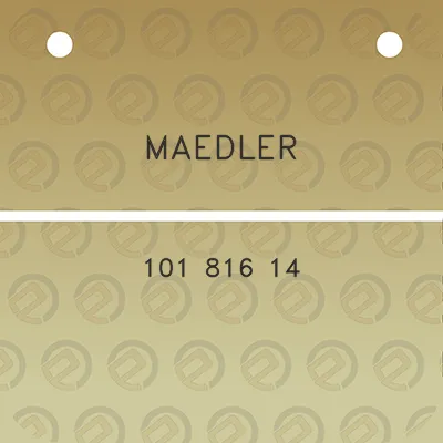 maedler-101-816-14