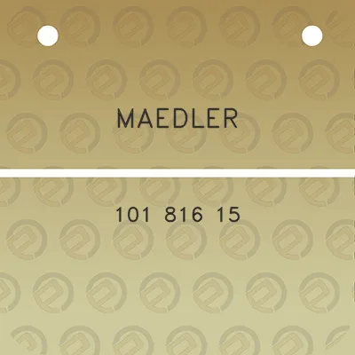 maedler-101-816-15