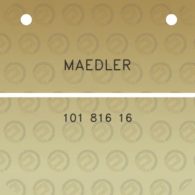 maedler-101-816-16