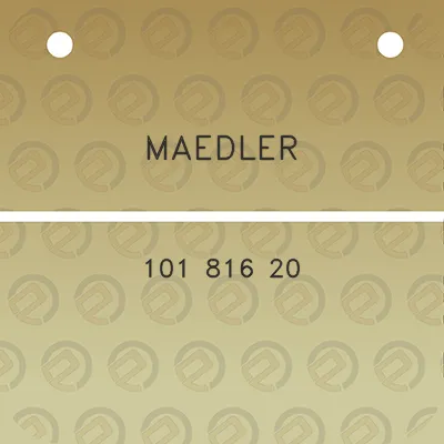 maedler-101-816-20