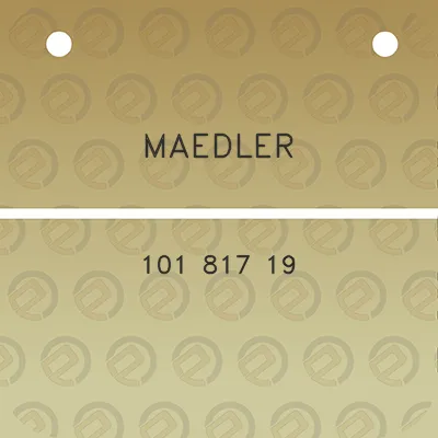 maedler-101-817-19