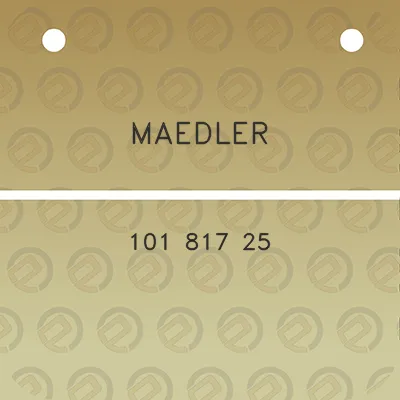 maedler-101-817-25