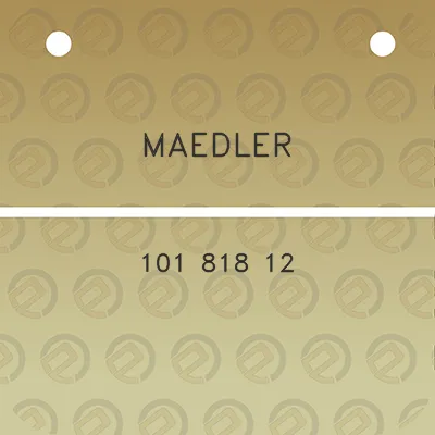 maedler-101-818-12