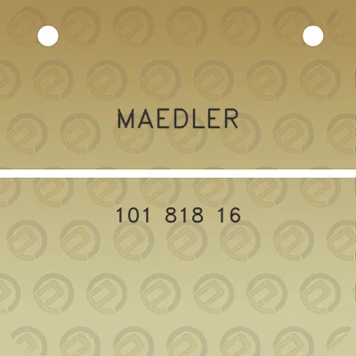 maedler-101-818-16