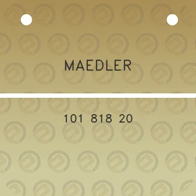 maedler-101-818-20