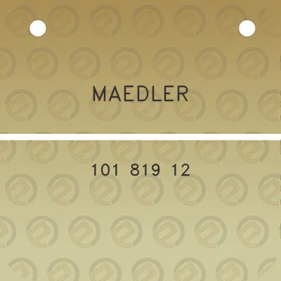 maedler-101-819-12