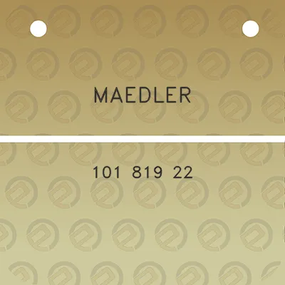 maedler-101-819-22