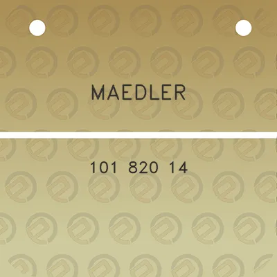 maedler-101-820-14