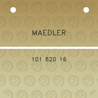 maedler-101-820-16