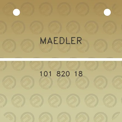 maedler-101-820-18