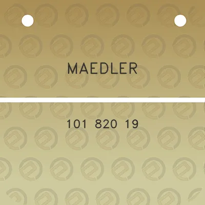 maedler-101-820-19