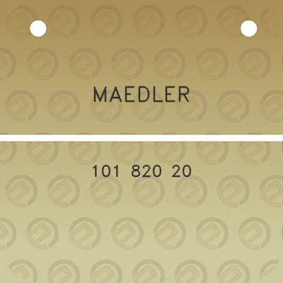 maedler-101-820-20