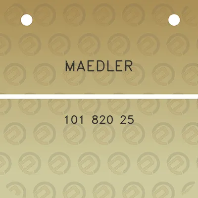 maedler-101-820-25