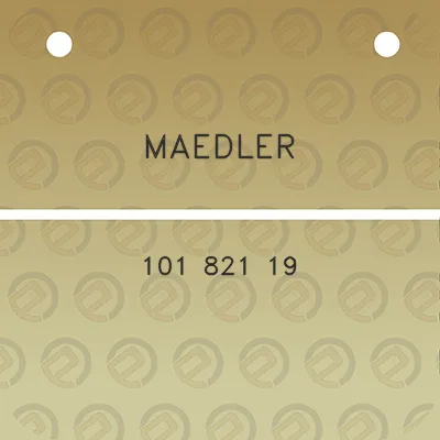 maedler-101-821-19