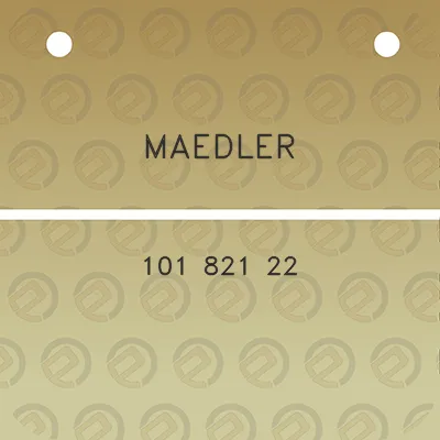 maedler-101-821-22