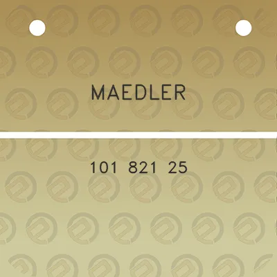 maedler-101-821-25