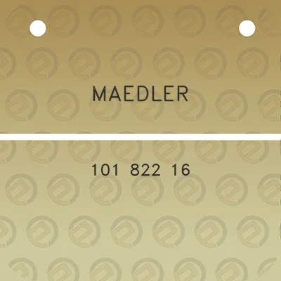 maedler-101-822-16