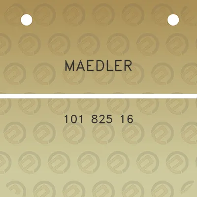 maedler-101-825-16