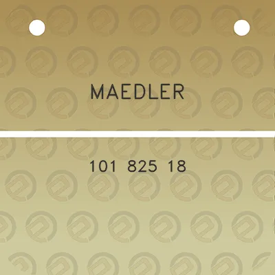 maedler-101-825-18