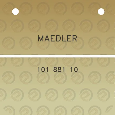 maedler-101-881-10