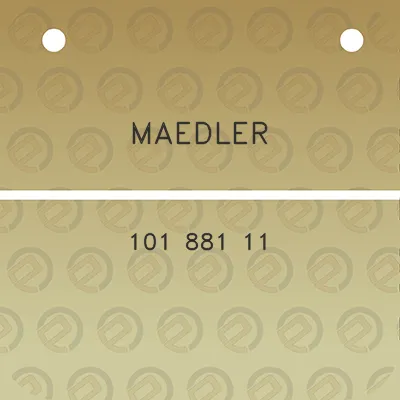maedler-101-881-11