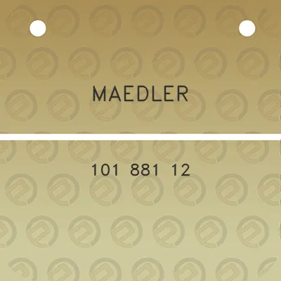 maedler-101-881-12