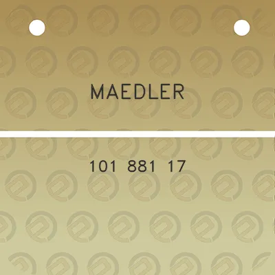 maedler-101-881-17