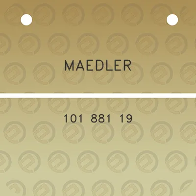 maedler-101-881-19